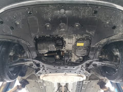 Защита картера и КПП (Рестайлинг, рынок Китая) для Hyundai Elantra VII (CN7) 2023 - , сталь 2 мм