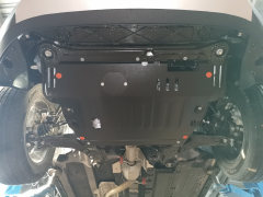 Защита картера двигателя и кпп для JAC S7 2020 - ,сталь 2 мм
