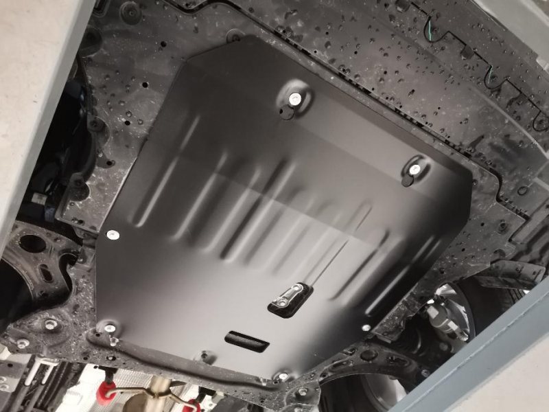 Защита картера двигателя и кпп для Geely Okavango 2023 - , сталь 2 мм