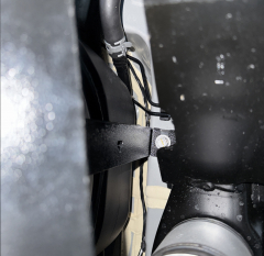 Защита левого бака и редуктора заднего моста (2 части) для Changan UNI-S 2025-н.в., алюминий 4 мм