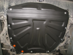 Защита картера двигателя и кпп для Kia Sorento II 2009-2012, алюминий 4 мм