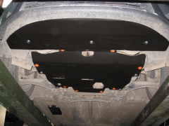 Защита радиатора для Ford S-Max 2006-2015, сталь 2 мм