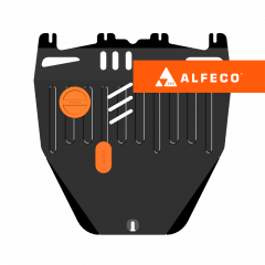 Защита картера двигателя и кпп для Honda Civic VIII (hatchback) 2005-2012, сталь 2 мм