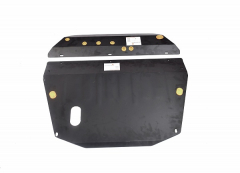Защита картера двигателя и кпп (2 части) для Mitsubishi Space Runner II 1999-2002, сталь 2 мм