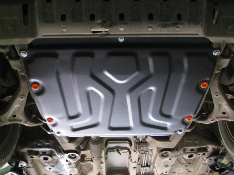 Защита картера двигателя и кпп для SsangYong Actyon 2010 - , сталь 2 мм