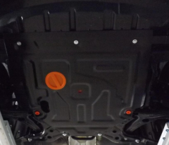 Защита картера двигателя и кпп для Geely Emgrand 7/EC7 2015-2018, сталь 2 мм