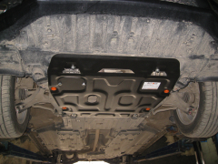Защита картера двигателя и кпп для Honda Civic IX (sedan) 2012-2015, сталь 2 мм