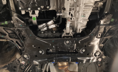 Защита картера и КПП для Geely EX EM-i 2025 - , алюминий 4 мм
