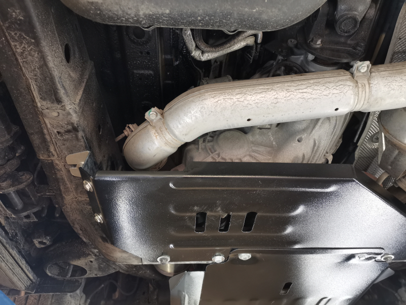 Защита РК (корректная установка только с ALF6603st)  для Haval H9 II 2024 - , сталь 2 мм