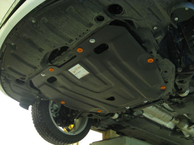Защита картера двигателя и кпп для Mazda Atenza GH 2008 - 2012 - , сталь 2 мм