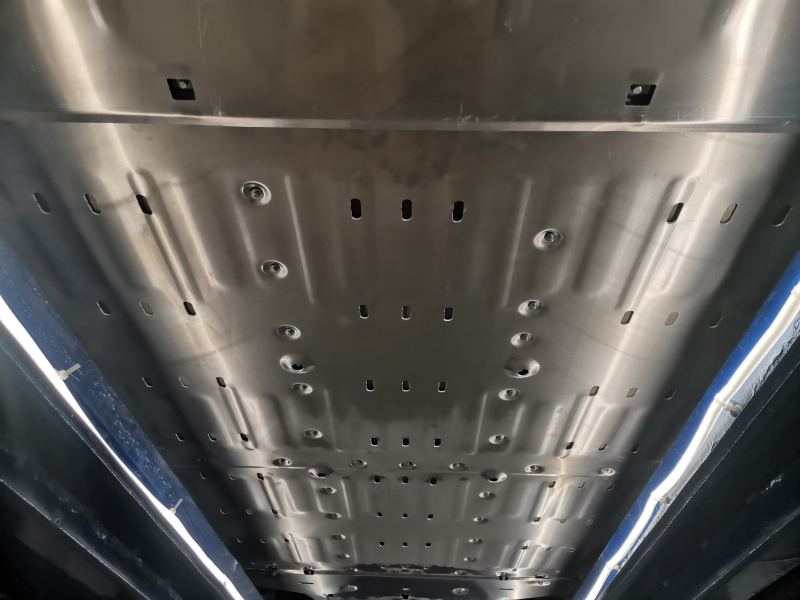 Защита АКБ (2 части) для Avatr 11 2021- , алюминий 3 мм