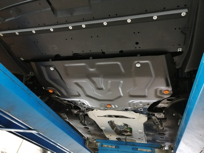 Защита картера и АКПП (рынок Японии) для Mazda CX-3 2014 -, сталь 2 мм