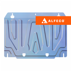 Защита картера двигателя и кпп для JAC J7 2020 - , алюминий 4 мм