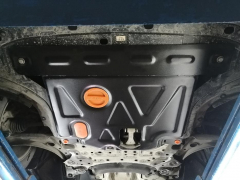 Защита картера двигателя и кпп для автомобилей Российского рынка Kia Seltos 2019-2022, сталь 2 мм