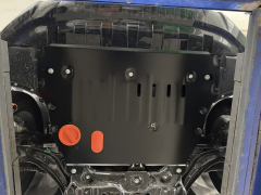 Защита картера и КПП для MG HS (2G) 2024 - , сталь 2 мм