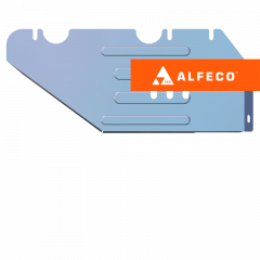 Защита РК (корректная установка только с ALF6603al) для Tank 300 2023 - , алюминий 4 мм