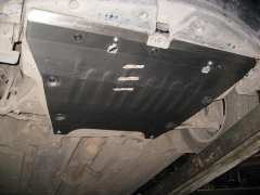 Защита картера двигателя и кпп для Hyundai Sonata V(NF) 2005-2010, алюминий 4 мм